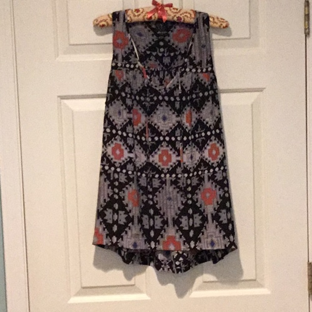 Ella Moss sleeveless, silk top